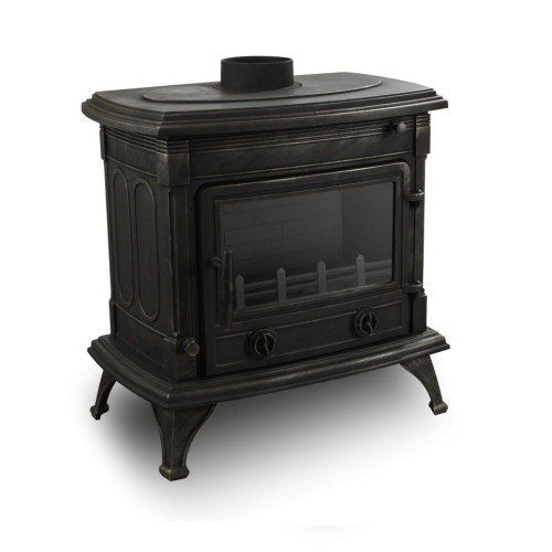 Litinová krbová kamna Nordflam ASTI patina 